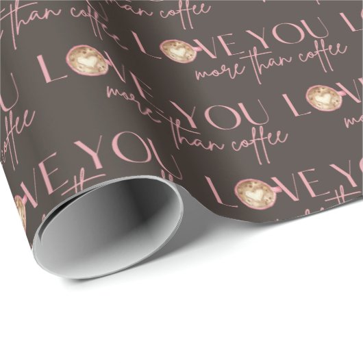 Meer van u dan koffiekpapier cadeaupapier (Rol Hoek)