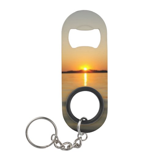 Meer van Vermilion Volcanic Sunset Mini Flessenopener (Voorkant)