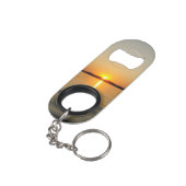 Meer van Vermilion Volcanic Sunset Mini Flessenopener (Achterkant Gekanteld)