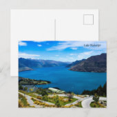 Meer van Wakatipi - Nieuw-Zeeland Feestdagenkaart (Voorkant / Achterkant)
