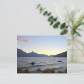 Meer van Wakatipu op Sunset, Queenstown, NZ Briefkaart (Staand voorkant)