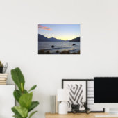 Meer van Wakatipu op Sunset, Queenstown, NZ Poster (Thuiskantoor)