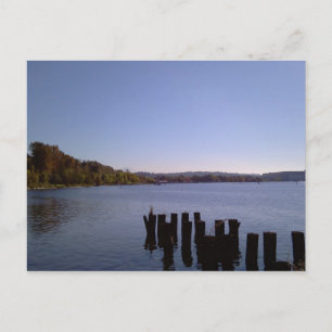 Meer van Washington Briefkaart