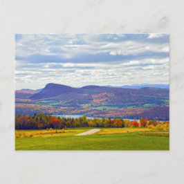 Meer van Willoughby, Vermont, in het najaar Briefkaart