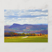 Meer van Willoughby, Vermont, in het najaar Briefkaart (Voorkant)