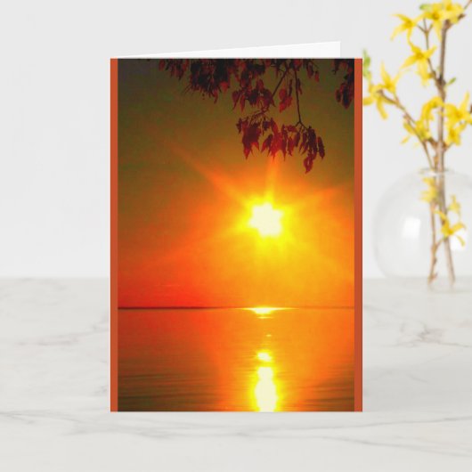 Meer van Winnebago Zonnebakken denken aan jou Kaart (Gele Bloem)