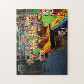 Meer van Xochimilco Mexico. Legpuzzel (Verticaal)