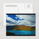 Meer van Yamdrok-Tso in Tibet Briefkaart (Voorkant / Achterkant)