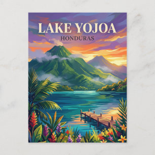 Meer van Yojoa Honduras Briefkaart
