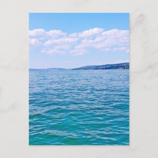 Meer van Zurich Briefkaart (Voorkant)