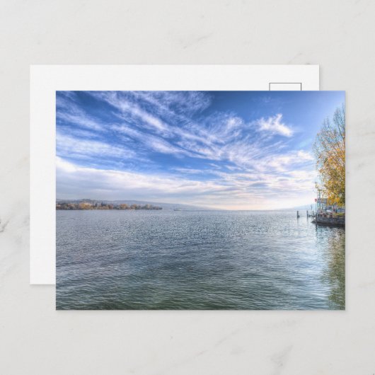 Meer van Zurich Feestdagenkaart (Voorkant / Achterkant)