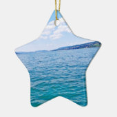 Meer van Zurich Keramisch Ornament (Links)