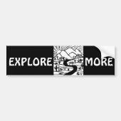 MEER VEELVOUDIGE camper RVing Bumpersticker (Voorkant)