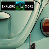 MEER VEELVOUDIGE camper RVing Bumpersticker