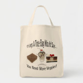 Meer Veggies Canvas tas nodig (Voorkant)