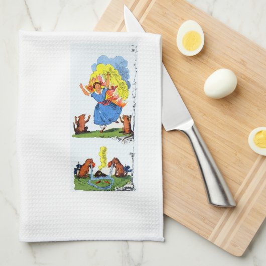 Meer verhalen van Struwwelpeter Theedoek (Quarter Fold)