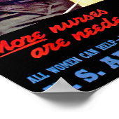 Meer verpleegkundigen nodig poster (Hoek)