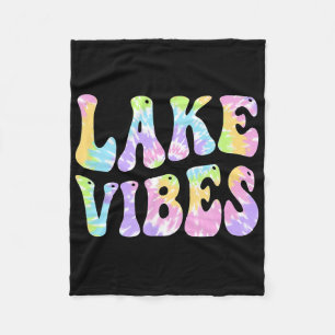 Meer Vibes Grappige Vissen Bootvaren Zeilen Vrouwe Fleece Deken