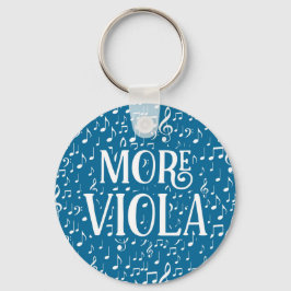 Meer Viola - Blue White Music Sleutelhanger