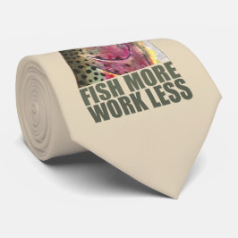 Meer vis - minder werk! Rainbow Trout Vist Stropdas