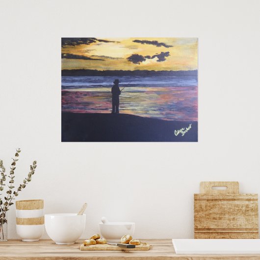 Meer visserij poster (Keuken)