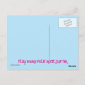 meer volksgitaar briefkaart (Achterkant)
