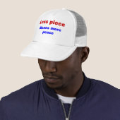 Meer vredeshandhaken trucker pet (In situ)