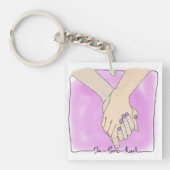 Meer vriendelijke sleutelring sleutelhanger (Voorkant)