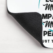 Meer vriendelijkheid, meer liefde muis pads muismat (Hoek)