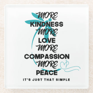 Meer vriendelijkheid Onderzetter