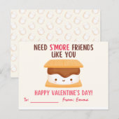 Meer vrienden zoals je Valentijnsdag-notitie nodig Briefkaart (Voorkant / Achterkant)