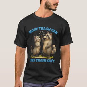 Meer vuilnisbak Minder vuilnisbak Inspiratie Wasbe T-shirt
