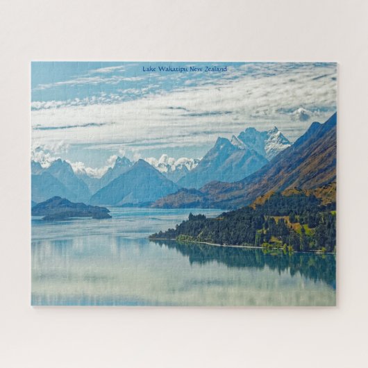 Meer Wakatipu Nieuw-Zeeland Legpuzzel (Horizontaal)