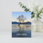meer wanaka nieuw - zeeland briefkaart (Staand voorkant)