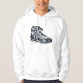 Meer wandelen, minder piekeren hoodie (Voorkant)