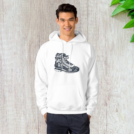Meer wandelen, minder piekeren hoodie