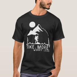 Meer wandelen, minder piekeren t-shirt