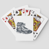 Meer Wandelen Minder Zorgen Pokerkaarten (Achterkant)