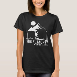 Meer Wandelen Minder Zorgen T-shirt