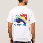 Meer wasgoed t-shirt (Achterkant)