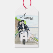 Meer Waterverf Italiaanse cadeauLabels (Voorkant)