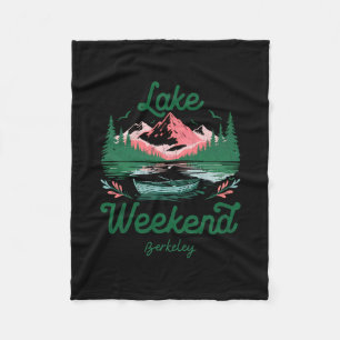 Meer weekend vakantie trip Berkeley California Fleece Deken