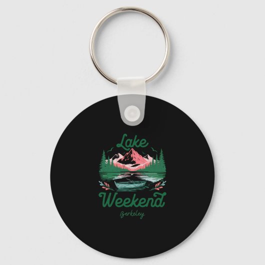 Meer weekend vakantie trip Berkeley California Sleutelhanger (Voorkant)