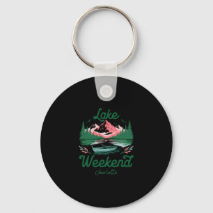 Meer weekend vakantie trip Charlotte North Carolin Sleutelhanger