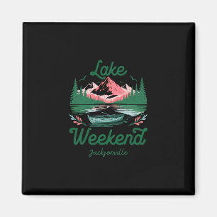 Meer weekend vakantie trip Jacksonville Florida Magneet
