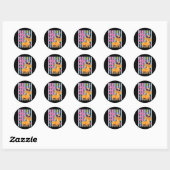 Meer Weenies Minder Gemene Schattige Dachshund Hon Ronde Sticker (Vel)
