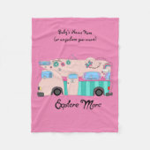 Meer weten fleece deken (Voorkant)