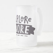 Meer weten matglas bierpul (Voorkant rechts)