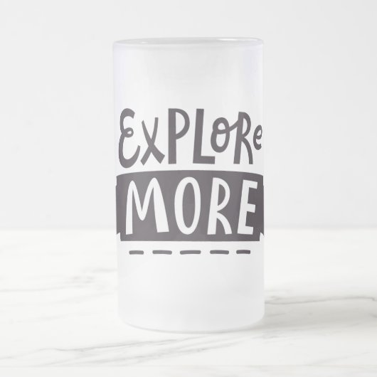 Meer weten matglas bierpul (Center)