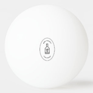 Meer whiskey minder stress pingpongbal